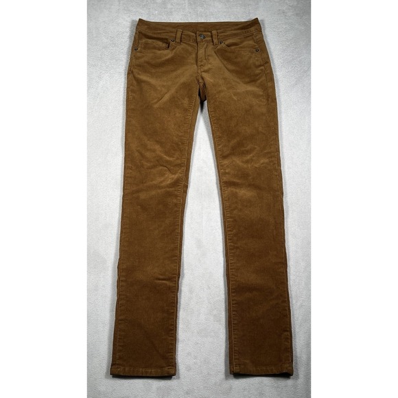 Patagonia Pants Women's 26x31 Brown Everyday Cords Corduroy Organic Cotton-EUC - Picture 2 of 10